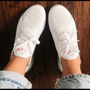 Air Max 270, white/silver/color